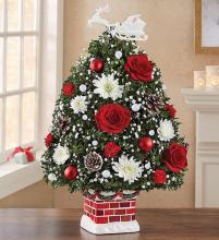A Night Before Christmas Holiday Flower Tree