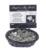 Angels in My Heart Prayer Box Charm