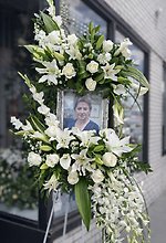 Photo floral tribute