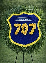 Shield Floral Tribute