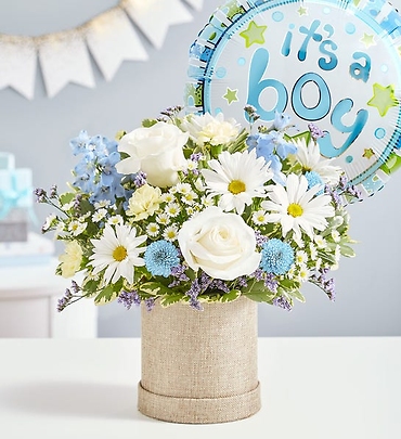 Welcome Baby Boy Bouquet