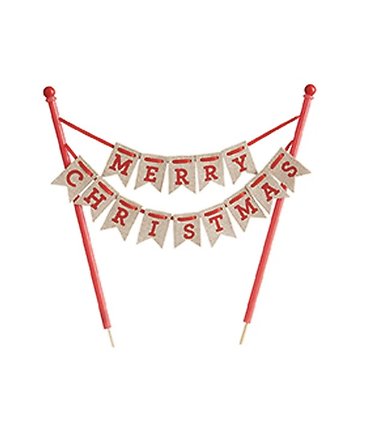 Merry Christmas Banner Pick
