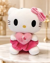 Pink Love Kitty Plush