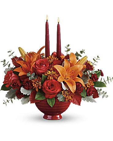 Autumn In Bloom Centerpiece