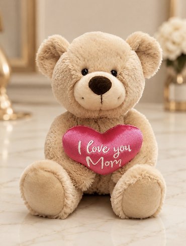 11\" I Love You Mom Bear