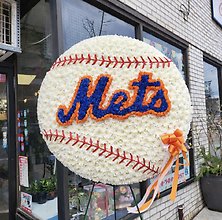 Mets Baseball Tribute Arrangement
