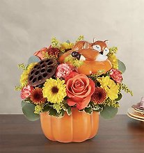 Pumpkin N\' Posies w/ roses