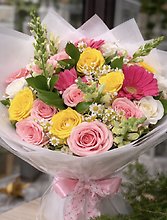 Blushing Sunshine Bouquet