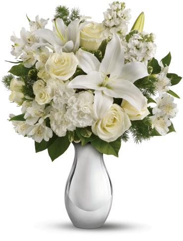 Shimmering White Bouquet