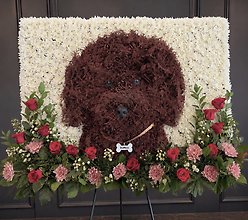 Custom Floral Pet Tribute