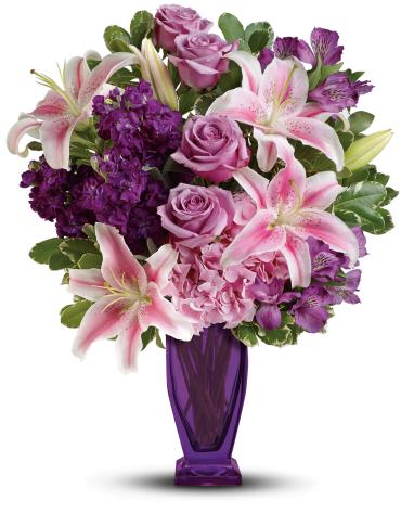 Blushing Violet Bouquet