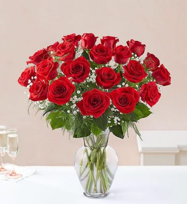 AN Ultimate Elegance 24 Long Stem Red Roses