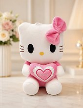 Pink Love Kitty Plush