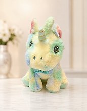 Pastel Unicorn Plush – Rainbow Dreams