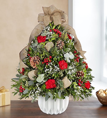 Christmas Enchantment Holiday Flower Tree