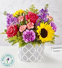 Vibrant Sensation Bouquet by Real Simple