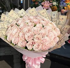 Pink Luxe Money Bouquet