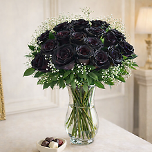 New Moon Black Roses