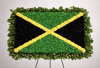 Jamaican flag Tribute
