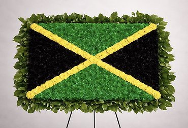 Jamaican flag Tribute