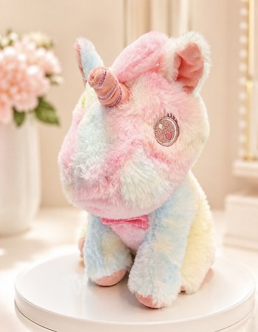 Pink Pastel Unicorn Plush