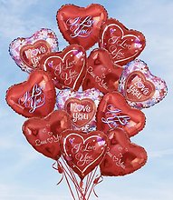 #1 Valentine Balloons Bouquet