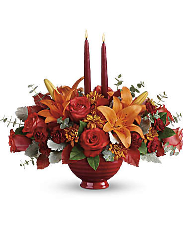 Autumn In Bloom Centerpiece