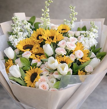 Sunlit Garden Bouquet