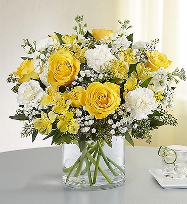Yellow & White Delight Bouquet