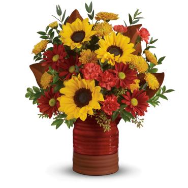 Sunshine Crock Bouquet