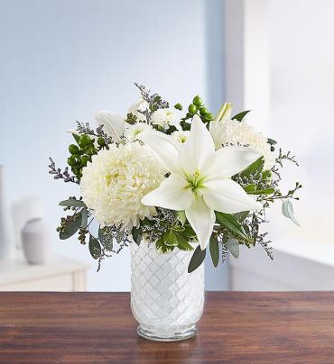 Pure Elegance Bouquet  for Sympathy