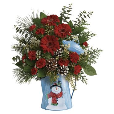 Vintage Snowman Bouquet