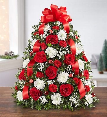 A Holiday Flower Tree