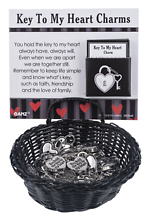 Key To My Heart Charm