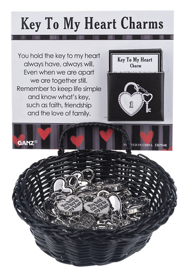 Key To My Heart Charm