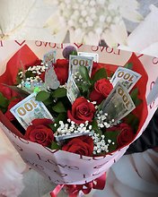 Roses With Money